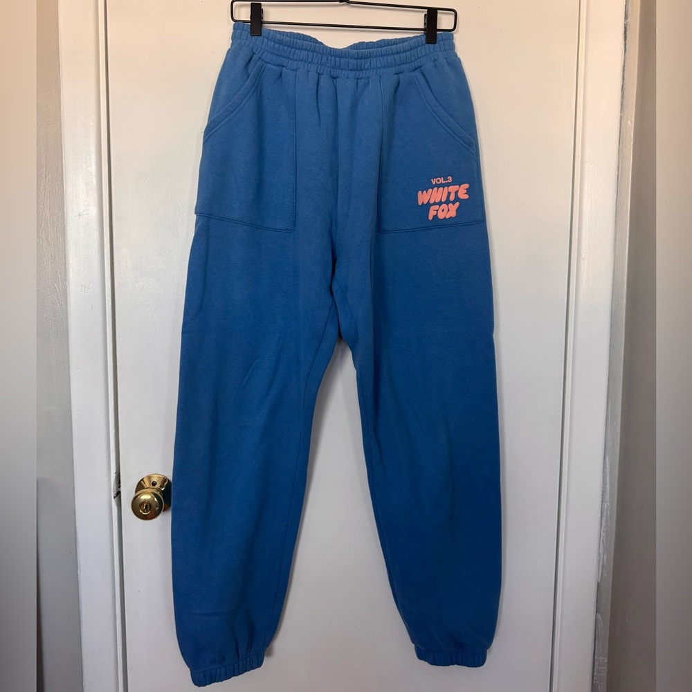 White Fox Offstage Sweatpants Azure